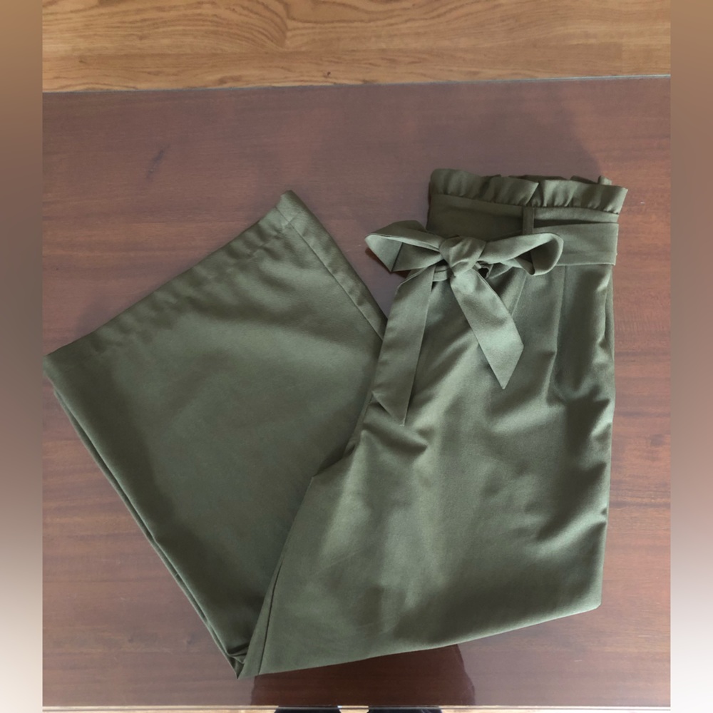 High Rise Wide Leg Trousers